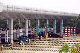 Full automatic non-stop toll collection to start on Hanoi-Hai Phong highway on June 1