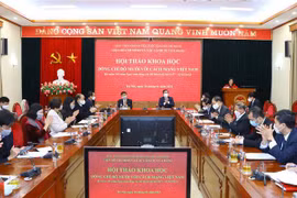 Workshop spotlights former Party General Secretary Do Muoi's revolutionary career