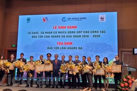 Ceremony held for first time to honour wildlife conservators