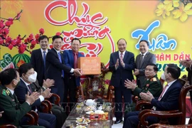 President extends Lunar New Year greetings to armed forces in Da Nang