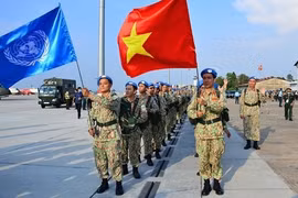 Vietnam sees off 156 sappers to UN peacekeeping mission in Abyei