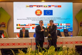 ASEAN, EU sign world’s first bloc-to-bloc air transport agreement