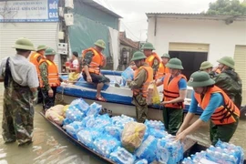 Vietnam Red Cross sends aid to flood victims in Nghe An, Ha Tinh