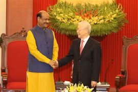 Party leader welcomes Speaker of Indian lower house