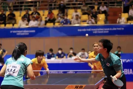 SEA Games 31: Singapore, Thailand qualify for semi-finals of table tennis’ mixed doubles