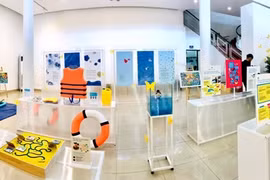 First-ever art exhibition on preventing child drowning opens in Hanoi