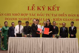 Forum held to boost links between enterprises of Kien Giang, Thailand
