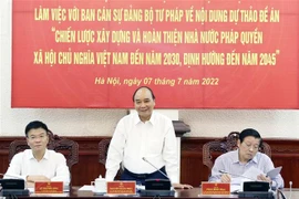 Public security, judicial sectors’ ideas collected to build rule-of-law socialist state