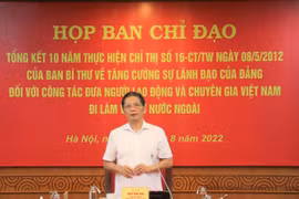 Conference reviews Party leadership on sending workers abroad
