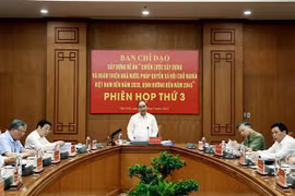 President chairs session of steering committee on law-governed socialist state building project