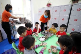 Pre-school students have health checks, get access to English in new school year