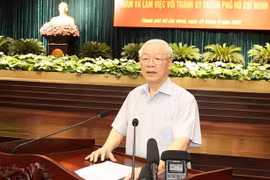 Party leader asks HCM City to further promote its role as biggest development driver
