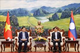 Party official hosted by Lao Party General Secretary