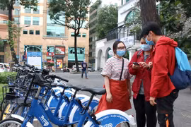 Public bicycles hoped to change travel habits in Hanoi