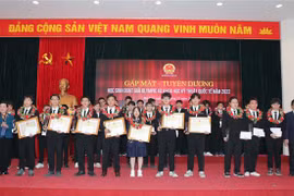 Medal winners in international Olympiad contests honoured