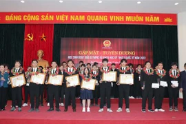 Medal winners in international Olympiad contests honoured