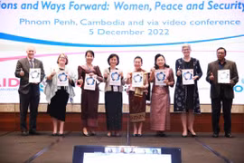 ASEAN launches plan to promote women’s security in Southeast Asia