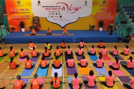 International Day of Yoga marked in Ba Ria - Vung Tau 