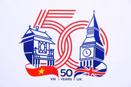 Logo unveiled to mark 50th anniversary of UK-Vietnam diplomatic ties