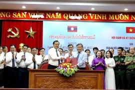 Quang Binh, Lao province foster partnership