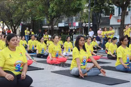 International Day of Yoga 2022 celebrated in Ho Chi Minh City, Quang Ninh