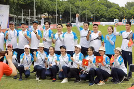 Vietnamese archers reach team recurve finals of SEA Games 31