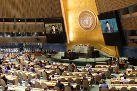 Deputy PM highlights significance of int'l solidarity, cooperation at UN session