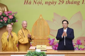 Buddhism upholds fine values, joins in national construction: PM