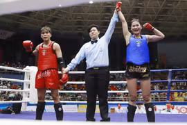 SEA Games 31: Vietnamese team takes top spot in muay event