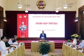 President chairs second meeting of central judicial reform committee 