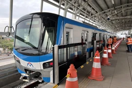 HCM City’s metro train set for test run