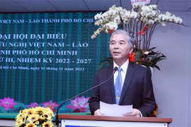  Vietnam - Laos Friendship Association in HCM City convenes 3rd congress