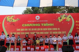 COVID-19 orphans in HCM City receive Tet gifts