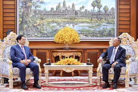 PM Pham Minh Chinh meets Cambodian NA President