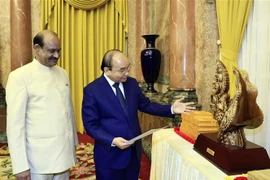 President hosts Indian lower house speaker