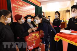 Top legislator’s Tet gifts presented to needy families in Thai Nguyen