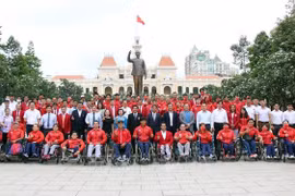 Vietnamese team arrives in Indonesia for ASEAN Para Games 11