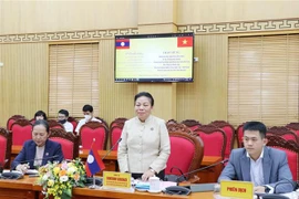 Lao NA delegation visits Thai Nguyen province