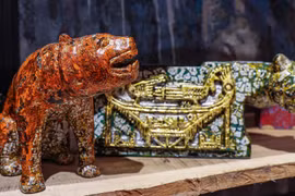 Exhibition spotlights tigers in Vietnam’s ancient art 