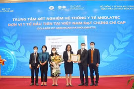 Medlatec becomes first Vietnamese unit winning US testing accreditation