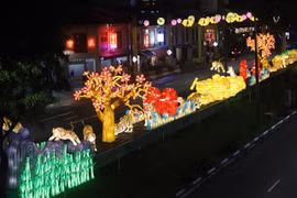Singapore: Streets decorated brilliantly to welcome Lunar New Year 