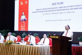 Workshop gathers opinions on law-governed socialist state building project