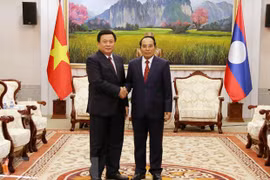 President of Ho Chi Minh National Academy of Politics visits Laos
