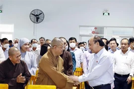 President Phuc meets HCM City voters ahead of NA’s fourth session