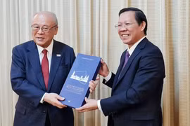 HCM City leader receives Japanese guest 
