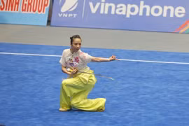 SEA Games 31: Vietnamese wushu athletes win two gold medals on first competing day
