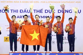 SEA Games 31: Vietnamese gymnasts win gold in artistic men’s team