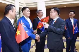 NA Chairman meets OVs in Australia 