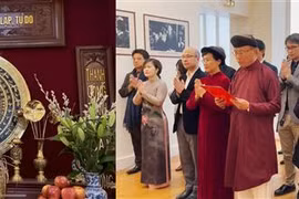Embassy in France commemorates death anniversary of Hung Kings