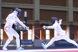 Fencers begin competitions at SEA Games 31, with eyes on medals 
